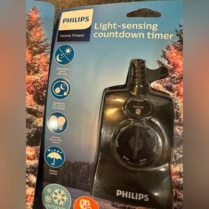 NEW Philips light-sensing Countdown Timer